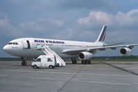 F-GNIA @ LFBD - Plane destroyed 1994-01-20 (Aircraft destroyed by fire during push back on ground) - by Jean Goubet-FRENCHSKY
