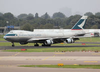 B-HUP @ AMS - Landing on runway 27 of Schiphol Airport. - by Willem Göebel