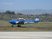 N8667H @ CMA - 1947 North American NAVION, Continental IO-520 285 Hp upgrade, taxi to 26 - by Doug Robertson