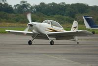 G-EGRV @ EGFH - Resident Yans RV-8. Previously registered G-PHMG. - by Roger Winser