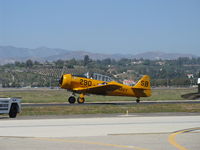N89014 @ CMA - 1943 North American SNJ-5, P&W R-1340 Wasp 600 Hp, taxi to 26 - by Doug Robertson