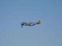 N2051D @ CMA - 1944 North American/Aero Classics P-51D MUSTANG 'This Is It', Packard license-built Rolls Royce V-1650-7 MERLIN 1,695 Hp, another overflight 26 - by Doug Robertson