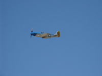 N2051D @ CMA - 1944 North American/Aero Classics P-51D MUSTANG 'This Is It', Packard license-built Rolls Royce V-1650-7 MERLIN 1,695 Hp, another overflight 26 - by Doug Robertson