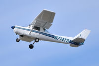 N714TD @ KPAE - 1977 Cessna 152 C/N 15279413 - by hawgwild