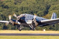 D-CDLH @ EDDR - 1936 Junkers Ju-52/3m, - by Jerzy Maciaszek