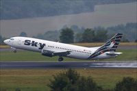 TC-SKD @ EDDR - Boeing 737-4Q8 - by Jerzy Maciaszek