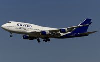 N194UA @ ETAR - on final RW27
