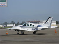 N424Q @ OXR - 1990 Beech 58 BARON, two Continental IO-550 300 Hp each upgrades from original Continental IO-520 285 Hp engines - by Doug Robertson