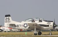 N653DB @ KOSH - North American T-28C - by Mark Pasqualino