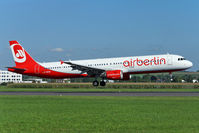 D-ABCB @ LOWL - Air Berlin Airbus A321-211 landing in LOWL/LNZ
