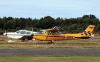 G-BNKI @ EGLK - Ex: N67337 > G-BNKI - Originally owned to, Seal Executive Aircraft Ltd in May 1987 and currently with, The Royal Air Force Halton Aeroplane Club Ltd since October 1987. - by Clive Glaister