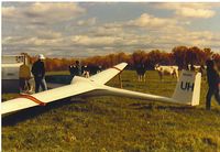 N93RG @ 06N - Off field landing aux vaches (with the cows)
Across interstate highway from Randall Airport, Middletown NY - by Bill Watson