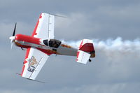 LY-AKG @ ESMX - Jurgis Kairys' Su-26M skillfully flown by Russian aerobatics pilot Svetlana Kapanina. - by Henk van Capelle