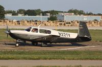 N221V @ KOSH - Mooney M20R
