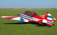 G-WIXI @ EGSV - Colourful visitor