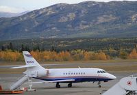 N214LD @ CYXY - On the ramp at Whitehorse, Yukon. - by Murray Lundberg