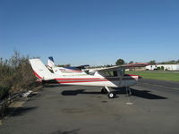 N7181F @ SZP - 1966 Cessna 150F, Continental O-200 100 Hp - by Doug Robertson