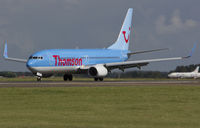 G-TAWB @ EGSH - Arriving at EGSH.