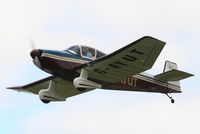 G-AYUT @ EGBR - At the Real Aeroplane Club's Wings & Wheels fly-in, Breighton - by Chris Hall