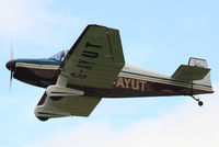 G-AYUT @ EGBR - At the Real Aeroplane Club's Wings & Wheels fly-in, Breighton - by Chris Hall
