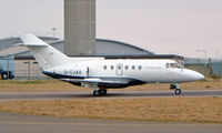 G-CJAA @ EGGW - Hawker-Siddeley 125/800B [258240] Luton~G 28/08/2003 - by Ray Barber