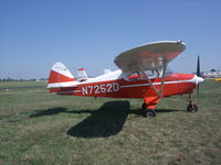 N7252D @ I74 - piper tri-pacer