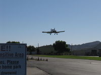 N805RV @ SZP - 2007 Dierenfield VAN's RV-6A, Lycoming IO-390-X 210 Hp, on final Rwy 22 - by Doug Robertson
