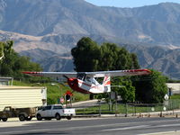 N1603G @ SZP - 1968 Champion 7ECA CITABRIA, Lycoming O-235 115 Hp, another landing Rwy 22 - by Doug Robertson