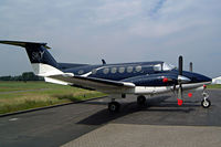 OO-SKM @ EBKT - Beech 200 Super King Air [BB-1407] Kortrijk-Wevelgem~OO 18/08/2002 - by Ray Barber