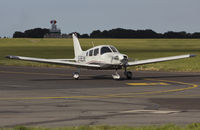G-SEJW @ EGSH - Departing EGSH.