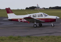 G-BNNY @ EGSH - Departing SaxonAir.