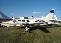 N9780Q @ KOSH - Aerostar 601P - by Mark Pasqualino