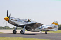 N51JC @ LNC - Chuck Gardner taxis in during Warbirds on Parade 2012 at Lancaster Airport