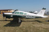 N888AD @ KOSH - Piper PA-28R-180 - by Mark Pasqualino