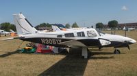 N3051X @ KOSH - Piper PA-34-200T - by Mark Pasqualino