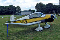 G-BKAE @ EGBP - Wassmer Jodel D.120 Paris-Nice [200] Kemble~G 10/07/2004 - by Ray Barber
