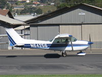 N64256 @ SZP - 1975 Cessna 172M SKYHAWK, Lycoming O-320-E2D 150 Hp, taxi - by Doug Robertson