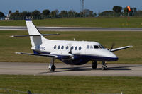 G-JIBO @ EGJJ - Taxying for departure on Jersey Airshow day 2012 - by alanh