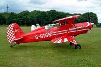 G-BTGS @ EGBP - Stolp SA.300 Starduster Too [PFA 035-10076] Kemble~G 09/07/2004 - by Ray Barber