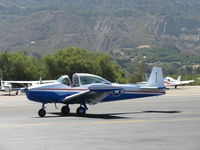 N91689 @ SZP - 1946 North American NAVION, Continental E-225 upgrade, many mods, newly refinished, taxi with Young Eagles aboard - by Doug Robertson