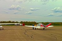 N7VL @ UCP - Preparing for take-off at New castle Municipal Airport - by Murat Tanyel