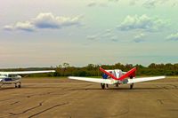 N7VL @ UCP - Preparing for take-off at New castle Municipal Airport - by Murat Tanyel
