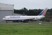 EI-CZD @ EINN - Seen parked outside the Transaero maintenance hangers at Shannon.