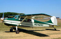 N5428C @ EGBP - Cessna 170A [19462] (Southern Aircraft Consultancy) Kemble~G 13/07/2003 - by Ray Barber