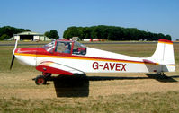 G-AVEX @ EGBP - Rollason Condor D.62B [RAE616] Kemble~G 13/07/2003 - by Ray Barber