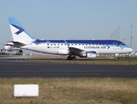 ES-AED @ LFPG - ex OH-LEH, leased by Finnair along with three sister-ships.