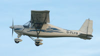 G-FLYB @ EGTH - 41. G-FLYB departing Shuttleworth Uncovered - Air Show, Sept. 2012.