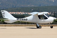 G-CEEO @ LFKC - Going to the grass parking