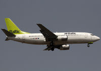YL-BBR @ LEBL - Landing rwy 07L - by Shunn311
