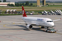 TC-JLG @ LHBP - Turkish Airlines TC-JLG Adiyaman; test reg: F-WWIN, nowadays in service with Yamal Airlines as VQ-BNR. A/C built in 1999 - by Thomas M. Spitzner